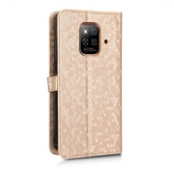 Peňaženkové puzdro Honeycomb Dot Texture Case zlaté – Ulefone Power Armor 14 / 14 Pro | Lacné Kryty Lacné Kryty | Peňaženkové puzdro Honeycomb Dot Texture Case zlaté – Ulefone Power Armor 14 / 14 Pro | Lacné Kryty