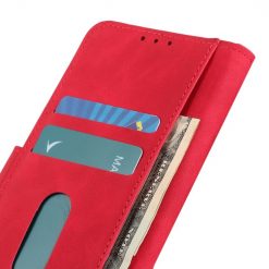 Lacné Kryty | Peňaženkové puzdro Khazneh červené – Xiaomi Redmi Note 12 (4G) | Lacné Kryty