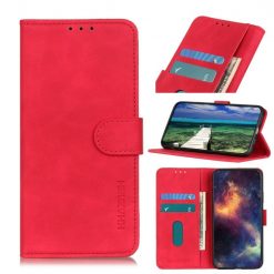 Lacné Kryty | Peňaženkové puzdro Khazneh červené – Xiaomi Redmi Note 12 5G | Lacné Kryty