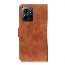 Lacné Kryty | Peňaženkové puzdro Khazneh hnedé – Xiaomi Redmi Note 12 (4G) | Lacné Kryty