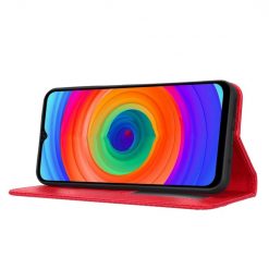 Lacné Kryty | Peňaženkové puzdro Retro Leather červené – Ulefone Note 14 | Lacné Kryty