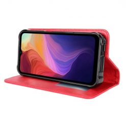 Peňaženkové puzdro Retro Leather červené – Ulefone Power Armor 14 / 14 Pro | Lacné Kryty Lacné Kryty | Peňaženkové puzdro Retro Leather červené – Ulefone Power Armor 14 / 14 Pro | Lacné Kryty