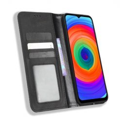 Lacné Kryty | Peňaženkové puzdro Retro Leather čierne – Ulefone Note 14 | Lacné Kryty