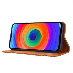 Lacné Kryty | Peňaženkové puzdro Retro Leather hnedé – Ulefone Note 14 | Lacné Kryty