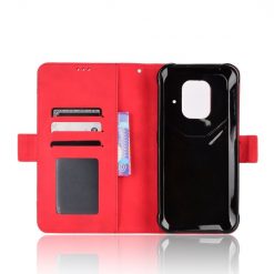 Lacné Kryty | Peňaženkové puzdro Slots case červené – Ulefone Power Armor 14 / 14 Pro | Lacné Kryty