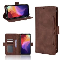Peňaženkové puzdro Slots case hnedé – Ulefone Power Armor 14 / 14 Pro | Lacné Kryty Lacné Kryty | Peňaženkové puzdro Slots case hnedé – Ulefone Power Armor 14 / 14 Pro | Lacné Kryty