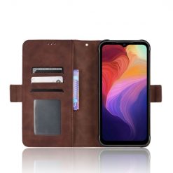 Peňaženkové puzdro Slots case hnedé – Ulefone Power Armor 14 / 14 Pro | Lacné Kryty Lacné Kryty | Peňaženkové puzdro Slots case hnedé – Ulefone Power Armor 14 / 14 Pro | Lacné Kryty