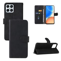 Lacné Kryty | Peňaženkové puzdro Solid čierne – Honor X8 | Lacné Kryty