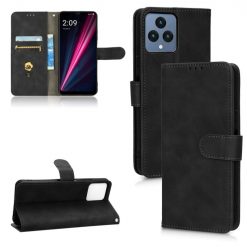 Lacné Kryty | Peňaženkové puzdro Solid čierne – T Phone / T Phone (2023) | Lacné Kryty
