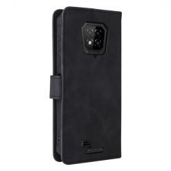 Lacné Kryty | Peňaženkové puzdro Solid čierne – Ulefone Armor 8 / 8 Pro | Lacné Kryty