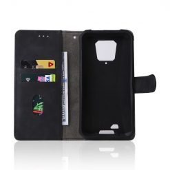Lacné Kryty | Peňaženkové puzdro Solid čierne – Ulefone Armor 8 / 8 Pro | Lacné Kryty