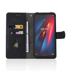 Lacné Kryty | Peňaženkové puzdro Solid čierne – Ulefone Armor 8 / 8 Pro | Lacné Kryty
