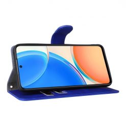 Peňaženkové puzdro Solid modré – Honor X8 | Lacné Kryty Lacné Kryty | Peňaženkové puzdro Solid modré – Honor X8 | Lacné Kryty