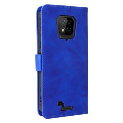 Lacné Kryty | Peňaženkové puzdro Solid modré – Ulefone Armor 8 / 8 Pro | Lacné Kryty