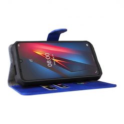 Lacné Kryty | Peňaženkové puzdro Solid modré – Ulefone Armor 8 / 8 Pro | Lacné Kryty
