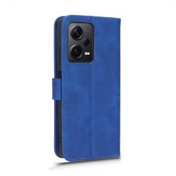 Lacné Kryty | Peňaženkové puzdro Solid modré – Xiaomi Redmi Note 12 Pro+ (12 Pro Plus) | Lacné Kryty
