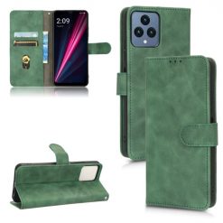Lacné Kryty | Peňaženkové puzdro Solid zelené – T Phone / T Phone (2023) | Lacné Kryty