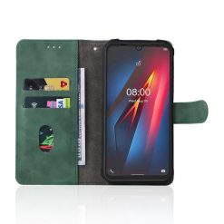 Lacné Kryty | Peňaženkové puzdro Solid zelené – Ulefone Armor 8 / 8 Pro | Lacné Kryty