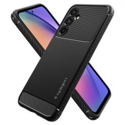 Zadný kryt Spigen Rugged Armor čierny – Samsung Galaxy A54 5G | Lacné Kryty Lacné Kryty | Zadný kryt Spigen Rugged Armor čierny – Samsung Galaxy A54 5G | Lacné Kryty