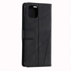 Knižkové puzdro Rhombus čierne – Xiaomi Redmi A1 / A2 | Lacné Kryty Lacné Kryty | Knižkové puzdro Rhombus čierne – Xiaomi Redmi A1 / A2 | Lacné Kryty