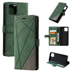 Knižkové puzdro Rhombus zelené – Xiaomi Redmi A1 / A2 | Lacné Kryty Lacné Kryty | Knižkové puzdro Rhombus zelené – Xiaomi Redmi A1 / A2 | Lacné Kryty