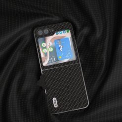 Kryt Abeel Carbon Fiber Čierny – Samsung Galaxy Z Flip 5 | Lacné Kryty Lacné Kryty | Kryt Abeel Carbon Fiber Čierny – Samsung Galaxy Z Flip 5 | Lacné Kryty