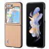 Lacné Kryty | Kryt Abeel Carbon Fiber zelený – Samsung Galaxy Z Flip 5 | Lacné Kryty