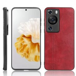 Lacné Kryty | Kryt Shockproof Sewing Cow Pattern červený – Huawei P60 Pro | Lacné Kryty
