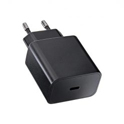 Lacné Kryty | Nabíjačka Do Siete Blue Star USB-C 3A 25W Power Delivery + Quick Charge 4.0 Čierna | Lacné Kryty