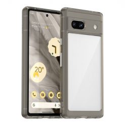 Lacné Kryty | Ochranný kryt Colorful Acrylic case transparentno-sivý – Google Pixel 7a 5G | Lacné Kryty