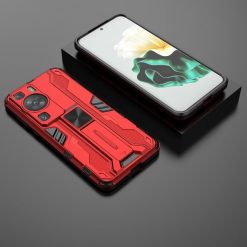 Odolný Kryt Holder armor case červený – Huawei P60 Pro | Lacné Kryty Lacné Kryty | Odolný Kryt Holder armor case červený – Huawei P60 Pro | Lacné Kryty