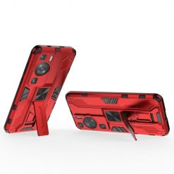 Odolný Kryt Holder armor case červený – Huawei P60 Pro | Lacné Kryty Lacné Kryty | Odolný Kryt Holder armor case červený – Huawei P60 Pro | Lacné Kryty