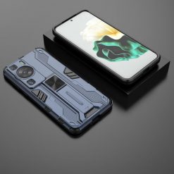 Lacné Kryty | Odolný Kryt Holder armor case modrý – Huawei P60 Pro | Lacné Kryty