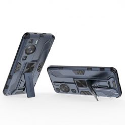 Lacné Kryty | Odolný Kryt Holder armor case modrý – Huawei P60 Pro | Lacné Kryty