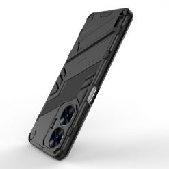 Lacné Kryty | Odolný Kryt Punk armor case čierny – Realme C55 | Lacné Kryty