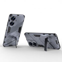 Lacné Kryty | Odolný Kryt Punk armor case sivý – Realme C55 | Lacné Kryty