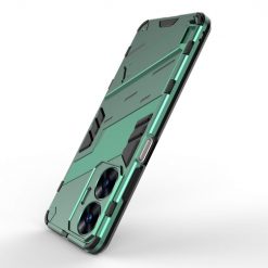 Lacné Kryty | Odolný Kryt Punk armor case zelený – Realme C55 | Lacné Kryty