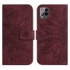 Peňaženkové puzdro Embossing Pattern Kvet modré – T Phone Pro / T Phone Pro (2023) | Lacné Kryty Lacné Kryty | Peňaženkové puzdro Embossing Pattern Kvet modré – T Phone Pro / T Phone Pro (2023) | Lacné Kryty