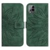 Lacné Kryty | Peňaženkové puzdro Embossing Pattern Kvet žlté – T Phone Pro / T Phone Pro (2023) | Lacné Kryty