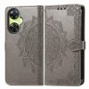 Lacné Kryty | Peňaženkové puzdro Embossing Pattern Mandala Flower fialové – OnePlus Nord CE 3 Lite 5G | Lacné Kryty