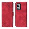 Peňaženkové puzdro Embossing Pattern Square hnedé – Nokia G22 | Lacné Kryty Lacné Kryty | Peňaženkové puzdro Embossing Pattern Square hnedé – Nokia G22 | Lacné Kryty