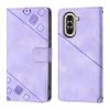 Lacné Kryty | Peňaženkové puzdro Embossing Pattern Square modré – Huawei Nova 10 | Lacné Kryty
