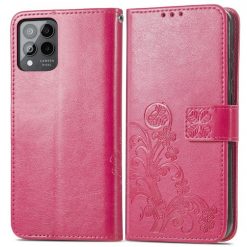 Lacné Kryty | Peňaženkové puzdro Litchi Wallet case ružové – T Phone Pro / T Phone Pro (2023)