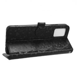 Lacné Kryty | Peňaženkové puzdro Honeycomb Dot Texture Case čierne – Nokia G22 | Lacné Kryty