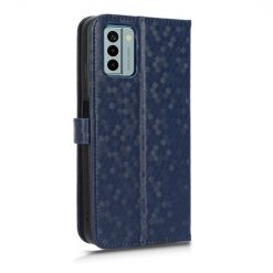 Lacné Kryty | Peňaženkové puzdro Honeycomb Dot Texture Case modré – Nokia G22 | Lacné Kryty