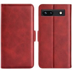 Lacné Kryty | Peňaženkové puzdro Magnetic fresh case červené – Google Pixel 7a 5G | Lacné Kryty
