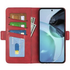 Lacné Kryty | Peňaženkové puzdro Magnetic fresh case červené – Google Pixel 7a 5G | Lacné Kryty