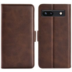 Lacné Kryty | Peňaženkové puzdro Magnetic fresh case hnedé – Google Pixel 7a 5G | Lacné Kryty