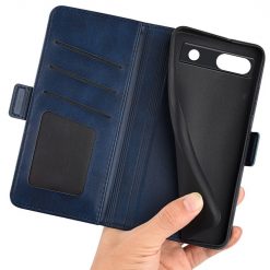 Lacné Kryty | Peňaženkové puzdro Magnetic fresh case modré – Google Pixel 7a 5G | Lacné Kryty