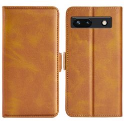 Lacné Kryty | Peňaženkové puzdro Magnetic fresh case žlté – Google Pixel 7a 5G | Lacné Kryty